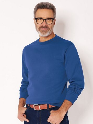 John Blair Supreme Fleece Long-Sleeve Sweatshirt - Image 1 of 11