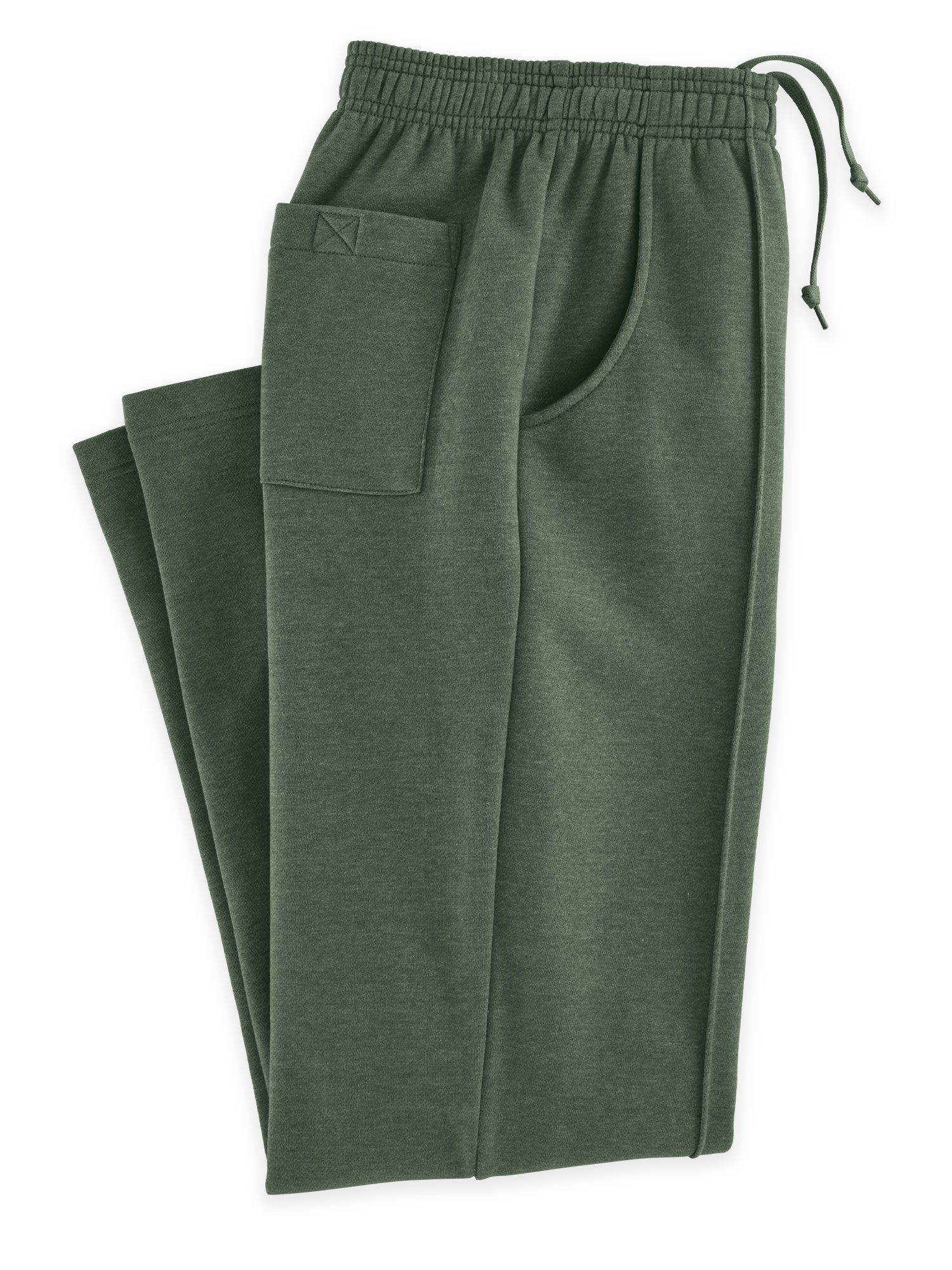 John Blair Supreme Fleece Stitched-Crease Sweatpants
