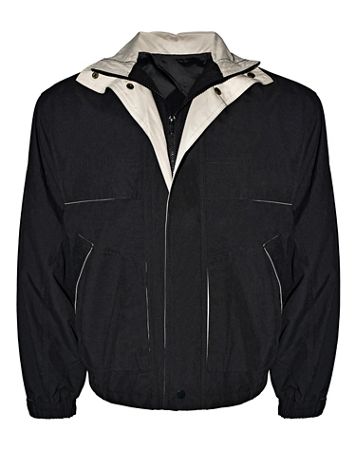 Victory Two-Tone Microfiber Jacket - Image 1 of 1