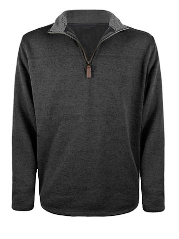 Victory Men's Heather Fleece Pullover - Image 1 of 3