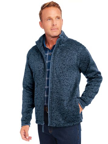 John Blair Sweater Fleece Jacket - Image 1 of 4