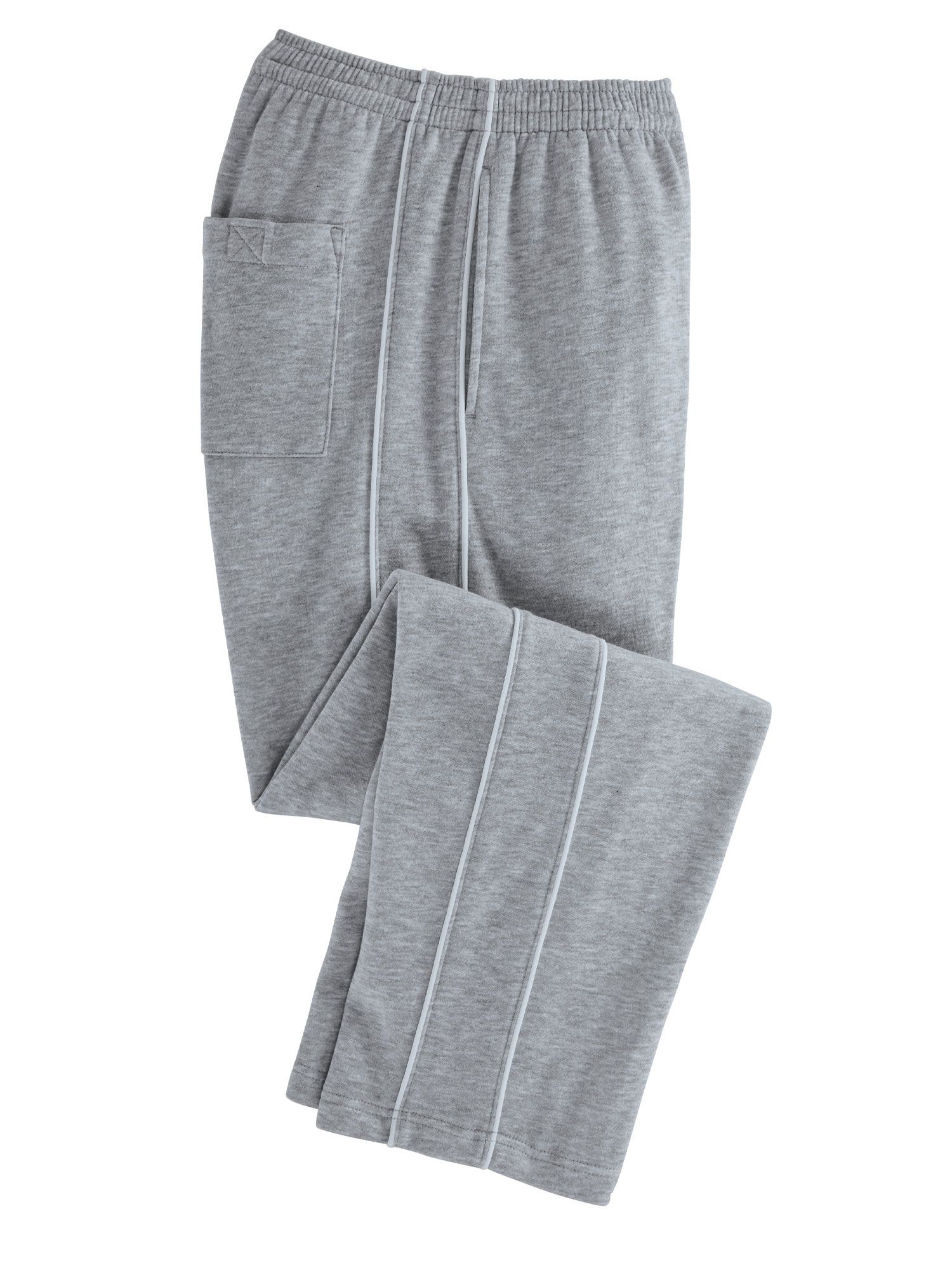 John Blair Supreme Fleece Trimmed Sweatpants