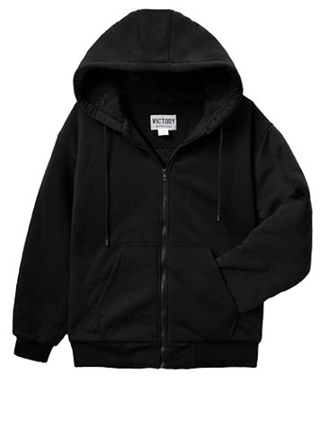 Men's Sherpa Lined Heavy Weight Hoodie - Image 1 of 1