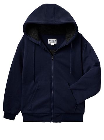 Men's Sherpa Lined Heavy Weight Hoodie - Image 2 of 2