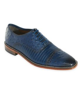 Stacy Adams Leather Cap Toe Oxford Shoes