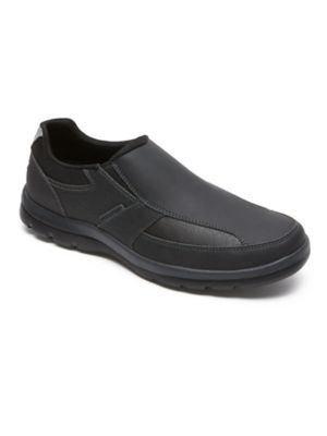 Rockport Men's Get Your Kicks Slip-On Shoe, Black 8.5 M Medium