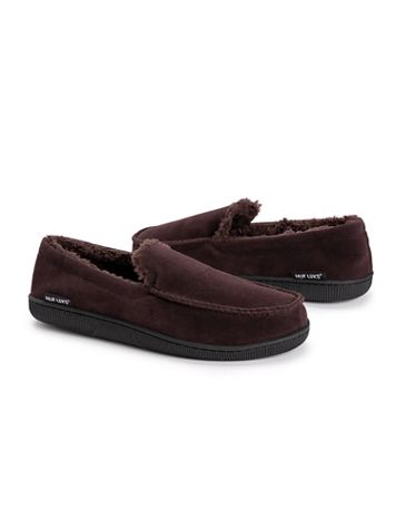 Muk Luks Faux Suede Moccasin Slipper - Image 1 of 4