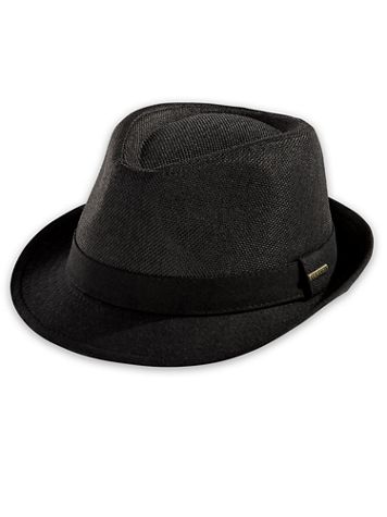 Stetson Reeded Fabric Fedora - Image 2 of 2