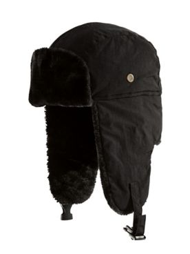 Heat Logic Trapper Hat with Faux Fur Lining