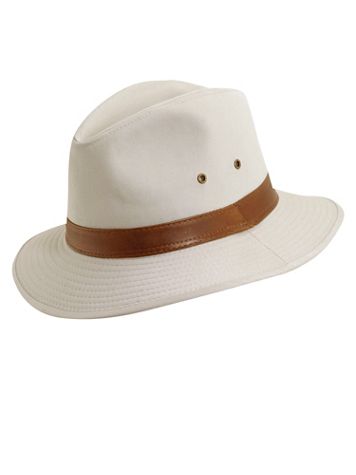 DHC Washed Twill Water Repellent Safari Hat - Image 1 of 4
