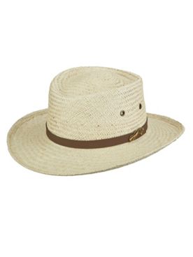 Scala Club Straw Gambler Hat
