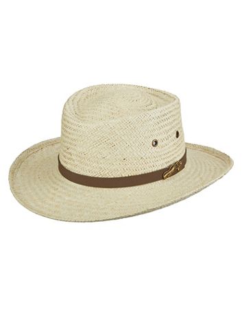 Scala Club Straw Gambler Hat - Image 2 of 2