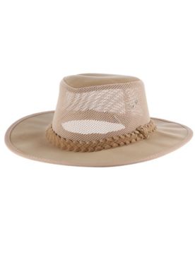 Dorfman Hat Co. Soaker Mesh Aussie Hat 