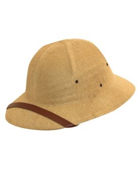 Dorfman Hat Co. Pith Helmet Twisted Toyo Safari Hat