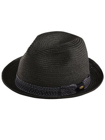 Scala™ Coolmax Paper Braid Fedora - Image 1 of 3