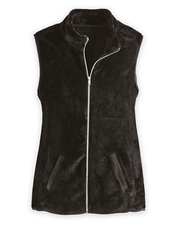 Cozy Plush Fleece Vest - Image 1 of 1
