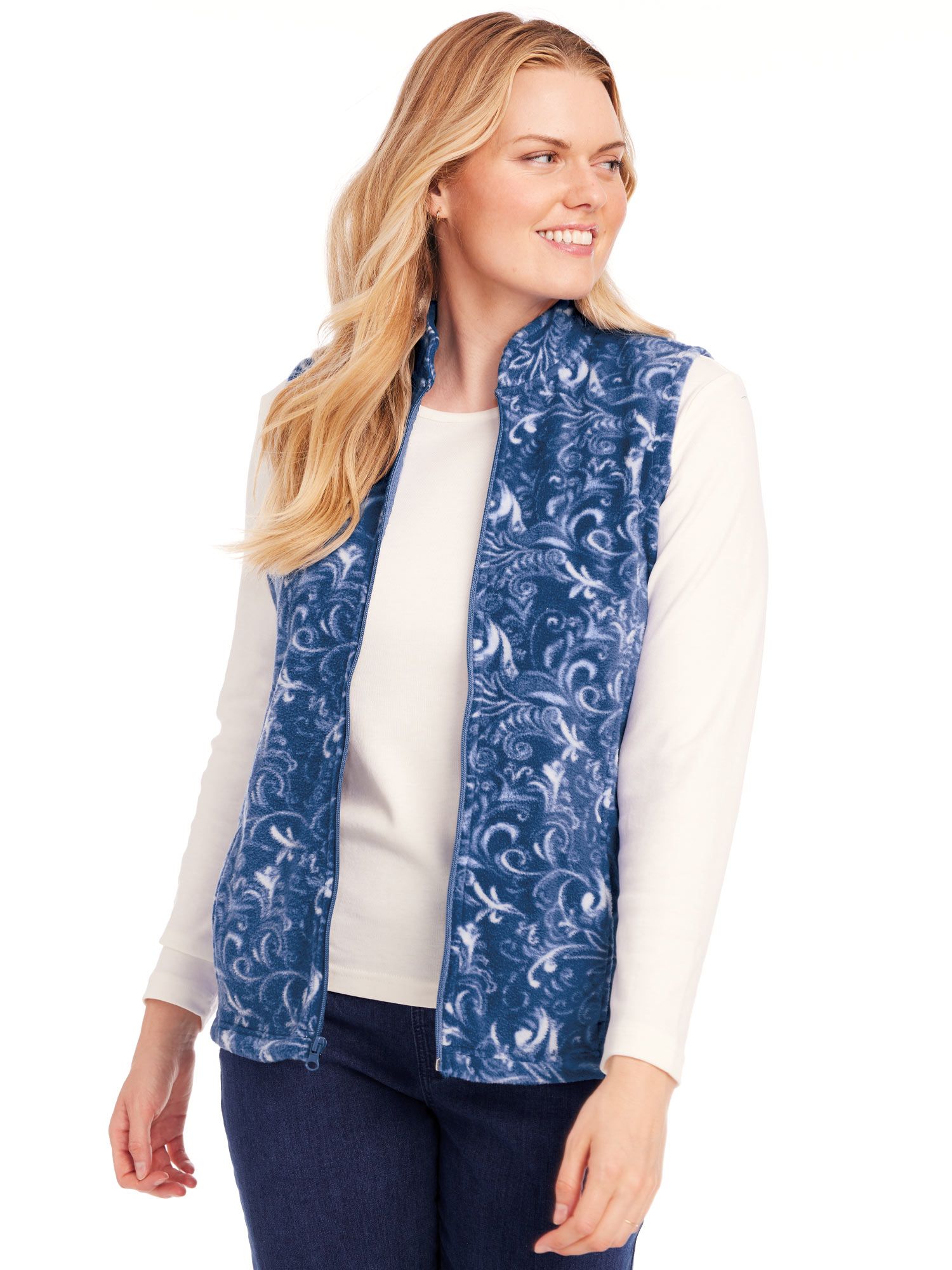 Print Scandia Fleece Vest