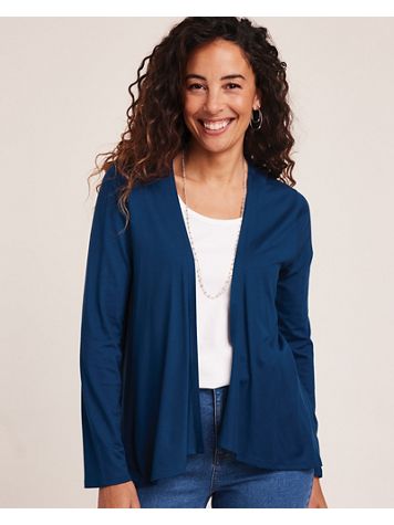 Knit Crepe Jacket - Image 1 of 13