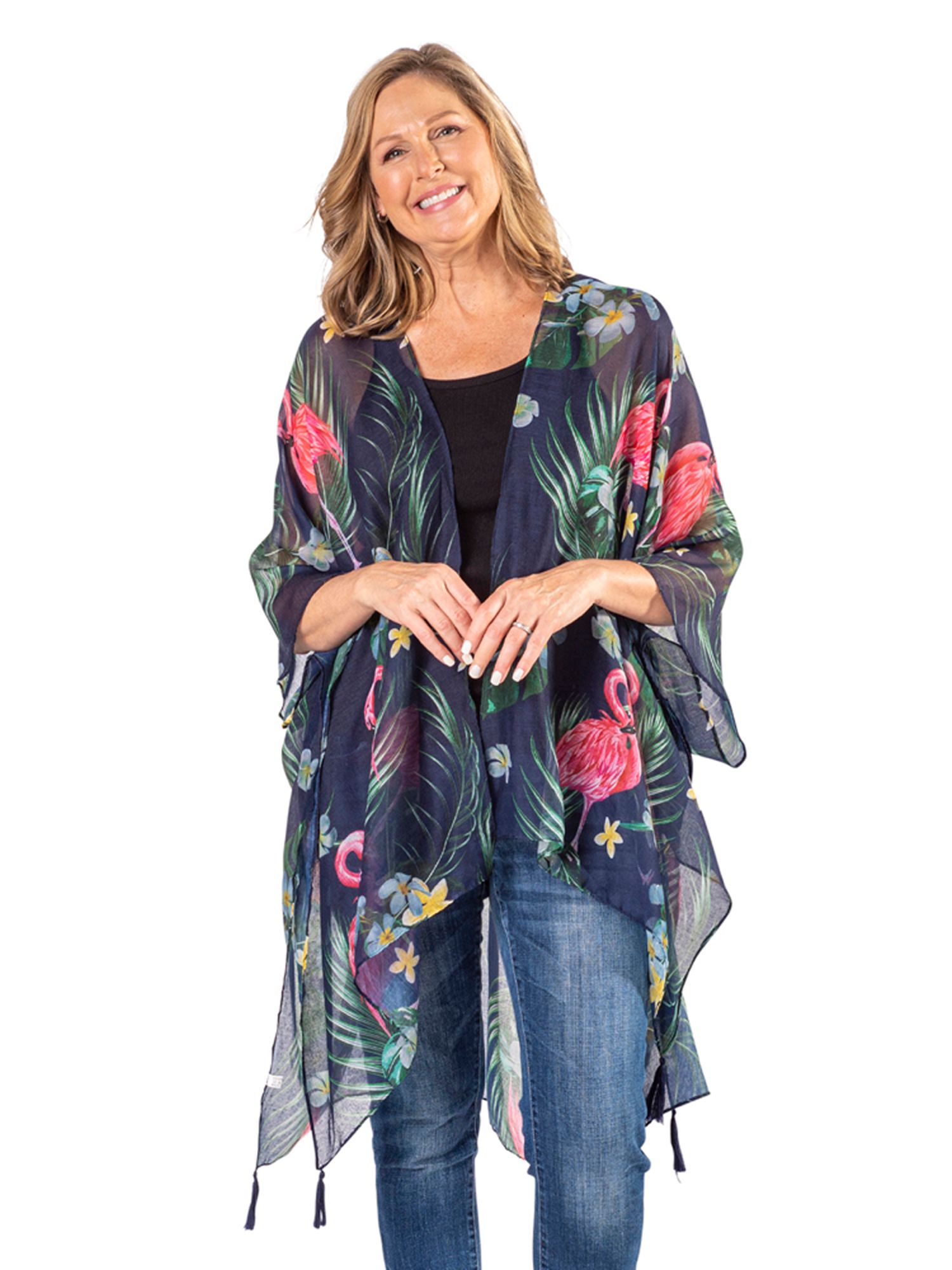 Linda Anderson Women's Kimono - Black