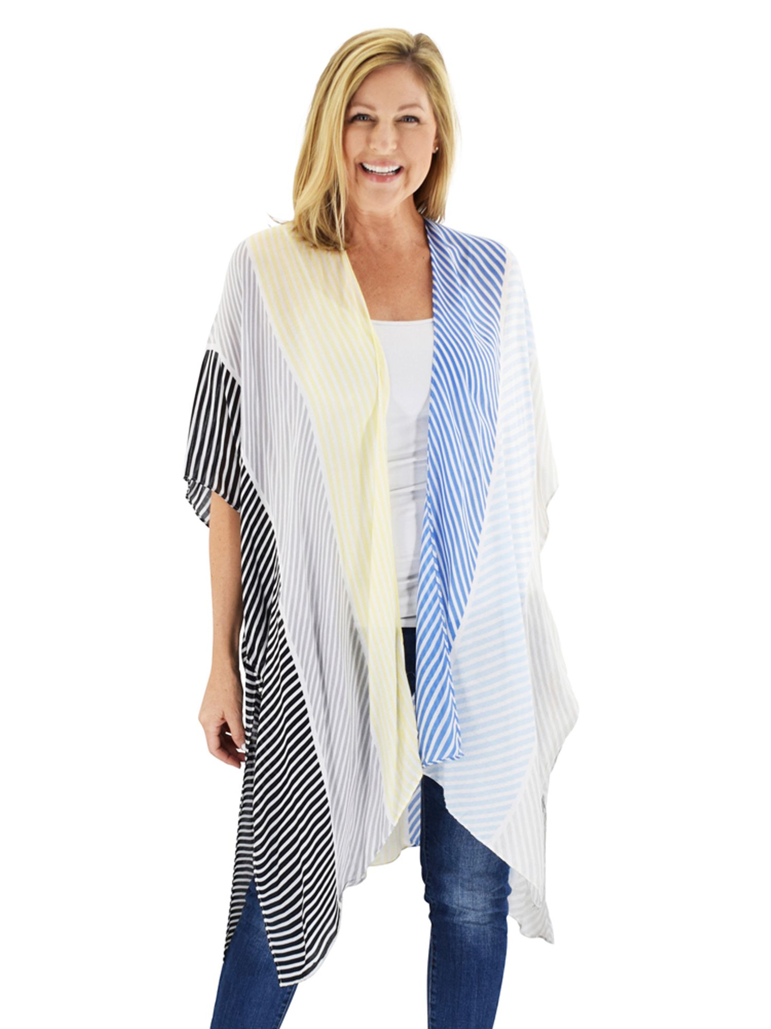 Linda Anderson Women's Kimono - Multi Colored