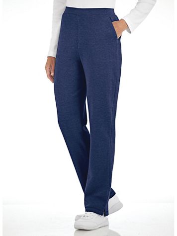 Zip-Pocket Pull-On Fleece Pants - Image 1 of 17