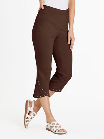 Supreme Silhouette Slimmers® Pull-On Capris - Image 7 of 7
