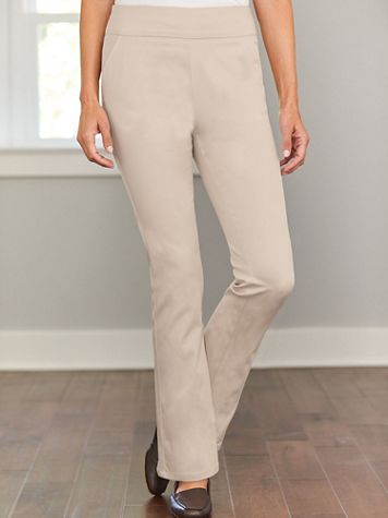 Bootcut Pull-On Stretch Pants - Image 3 of 3