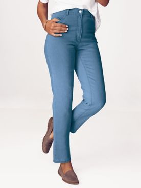Women's Back-Elastic Jeans