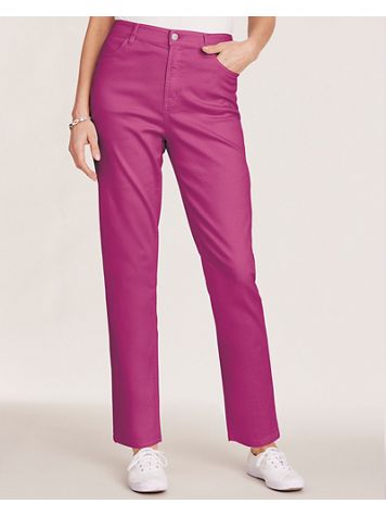 DenimEase Back-Elastic Jeans - Image 1 of 13