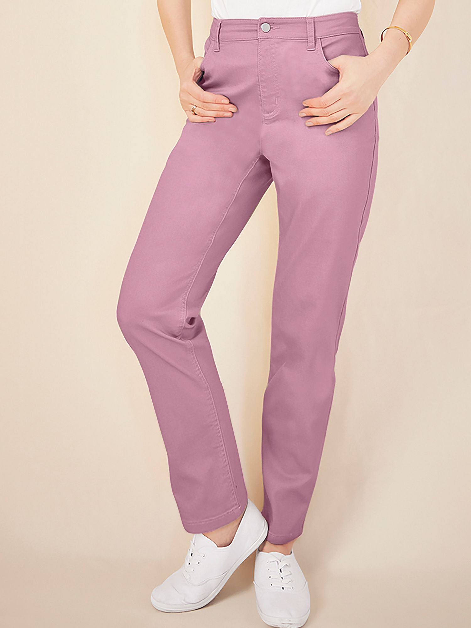 DenimEase Back-Elastic Jeans