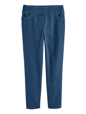 Alfred Dunner Super-Stretch Denim Pants - Image 1 of 1