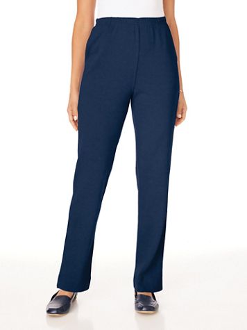 Essential Knit Pull-On Pants - Image 1 of 8