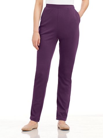 Essential Knit Tapered Leg Pants - Image 1 of 7