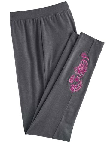 Embroidered Leggings - Image 1 of 3