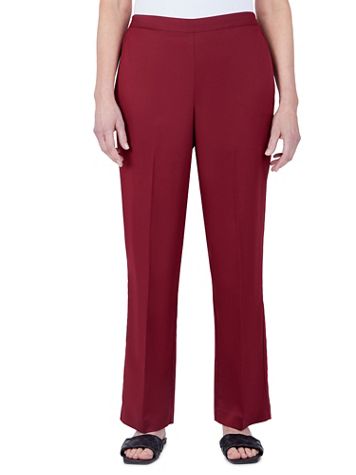 Alfred Dunner Sloanne Street Pull-On Proportioned Straight Leg Pants - Image 5 of 5