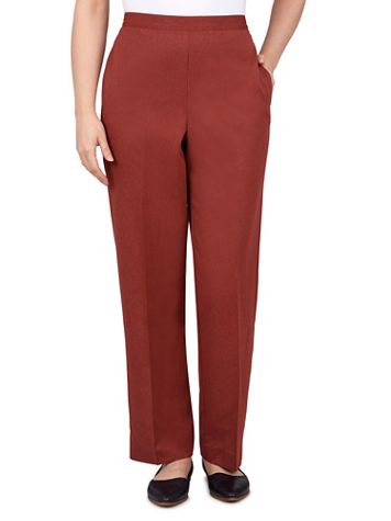 Alfred Dunner® Sorrento Microfiber Twill Short Pant - Image 1 of 6
