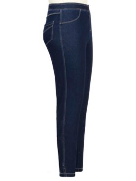 Links Knit Denim Ankle Pant With Spandex 