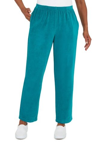 Alfred Dunner® The Big Easy Plush Velour Medium pants - Image 1 of 4