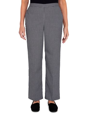 Alfred Dunner® Checking In Gingham Short Pant - Image 2 of 2