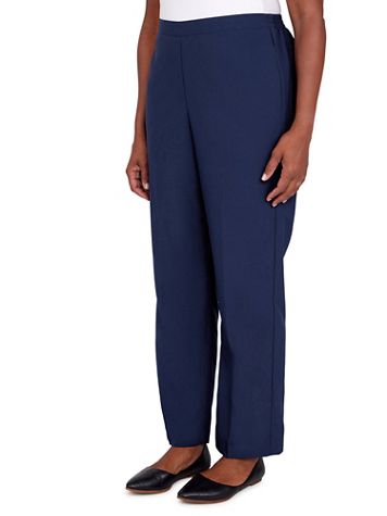Alfred Dunner® Picture Perfect Short Microfiber Twill Pant - Image 1 of 3