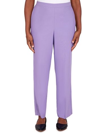 Alfred Dunner® Picture Perfect Medium Microfiber Twill Pant - Image 2 of 2