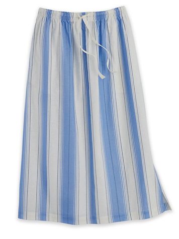 Pull-On Linen-Blend Skirt - Image 1 of 1