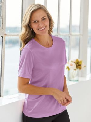 satin shell top
