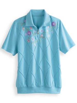 alfred dunner banded bottom tops