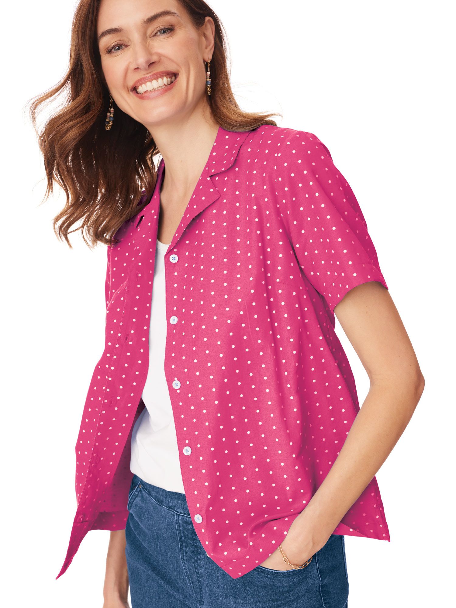 Short-Sleeve Parfait Camp Shirt