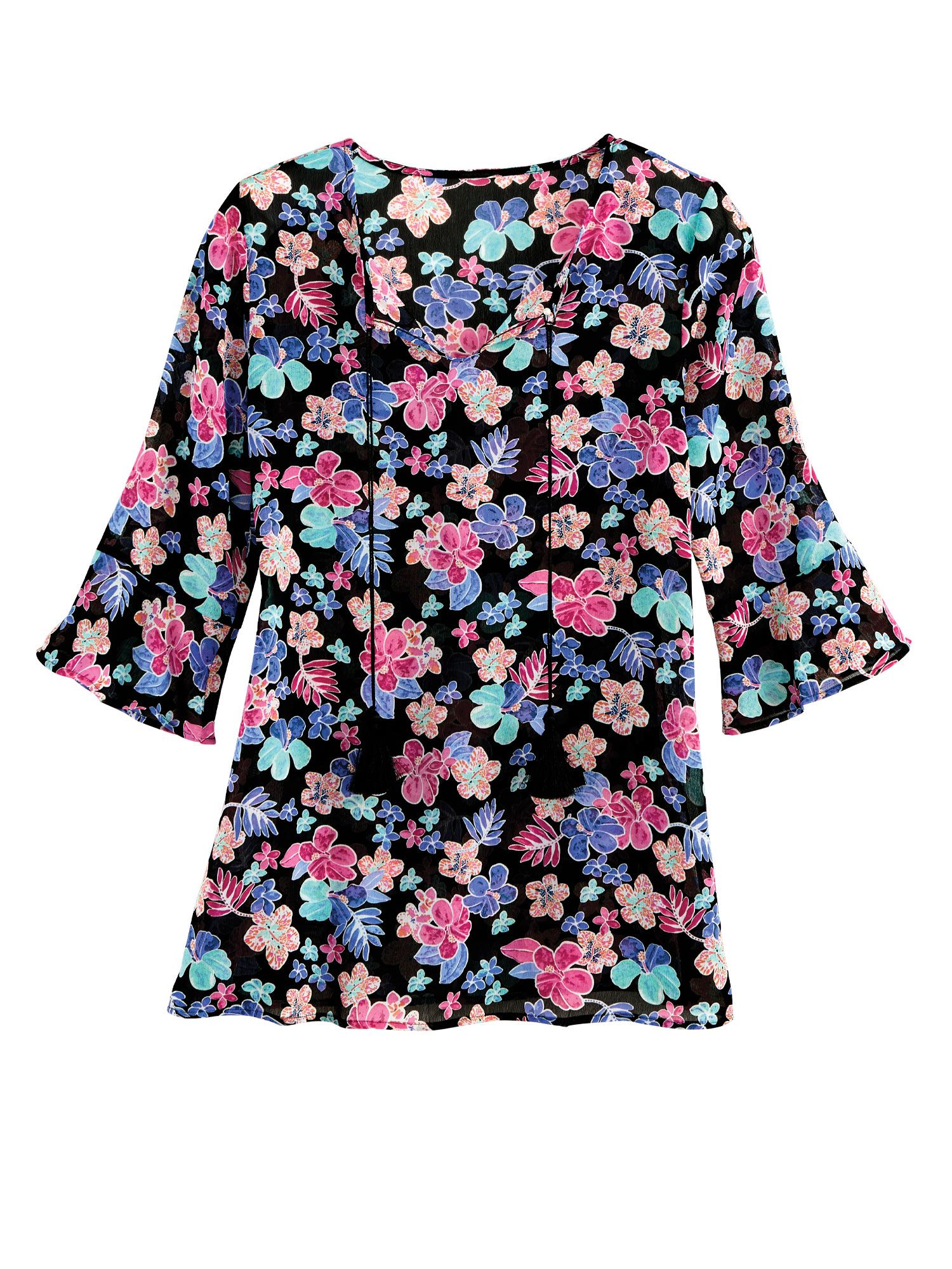 Three-Quarter Sleeve Tunic