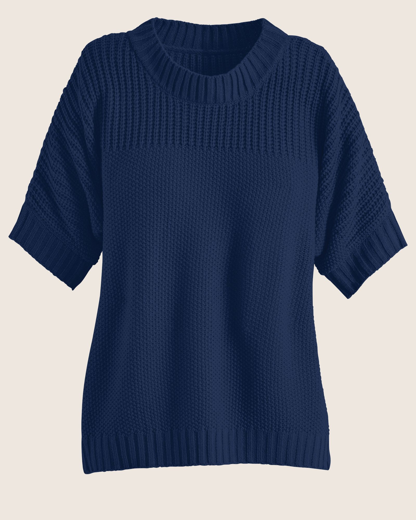 Shaker Stitch Dolman Sweater