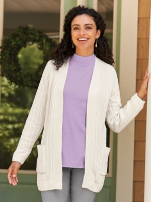 chenille cardigan plus size