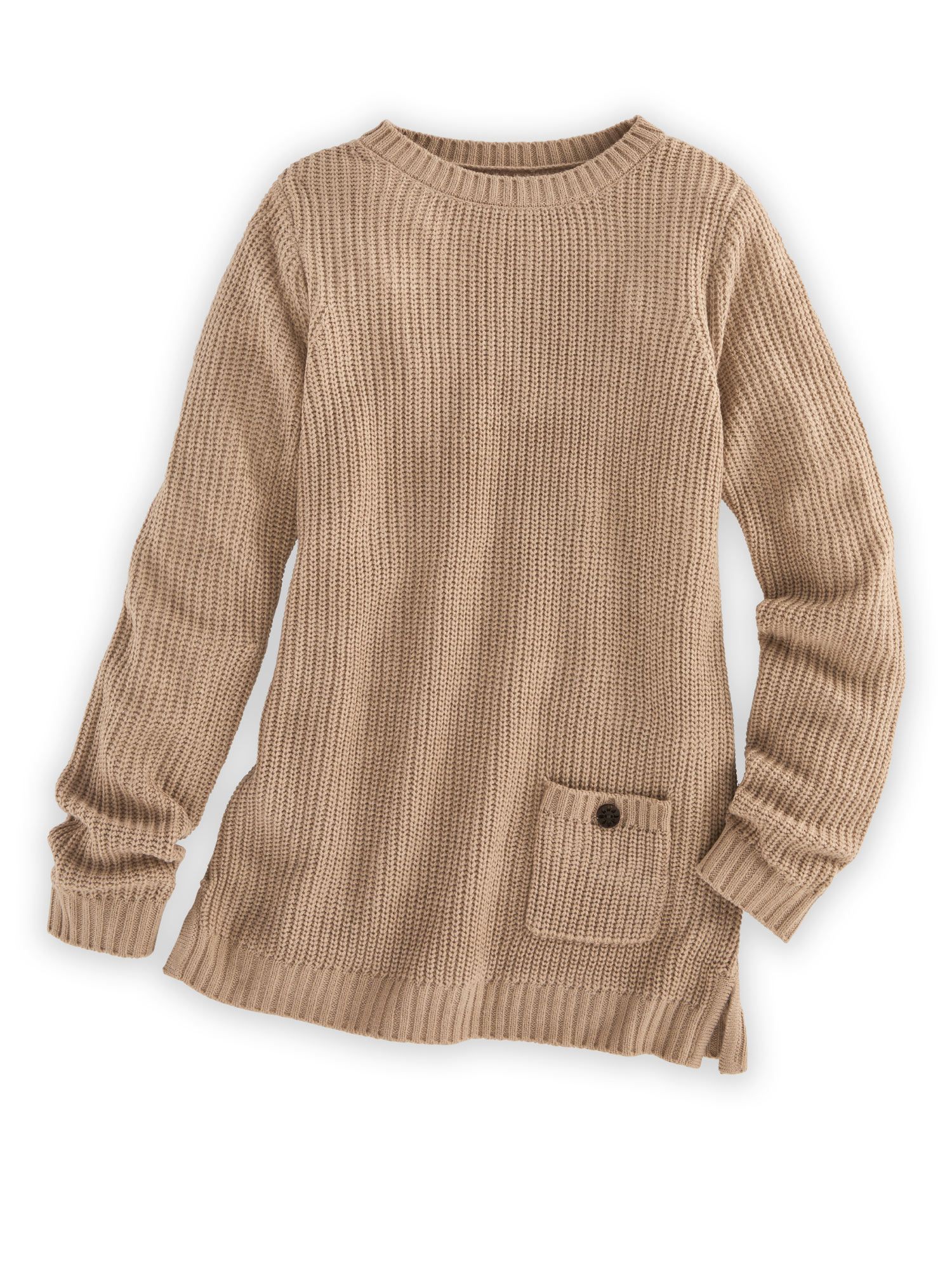 Shaker Pullover Sweater