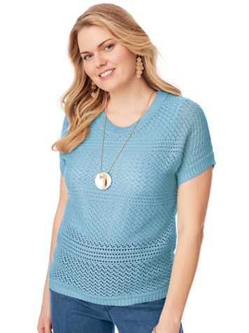 Open-Stitch Sweater - Image 1 of 5